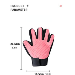 Dog Hair Removal Glove for Grooming Cats & Dogs