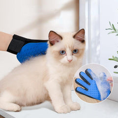 Dog Hair Removal Glove for Grooming Cats & Dogs