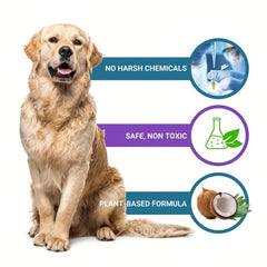 Pet Paw Cleaner Foam Brush Odor Control Wash