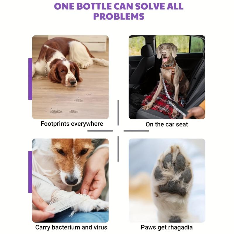 Pet Paw Cleaner Foam Brush Odor Control Wash