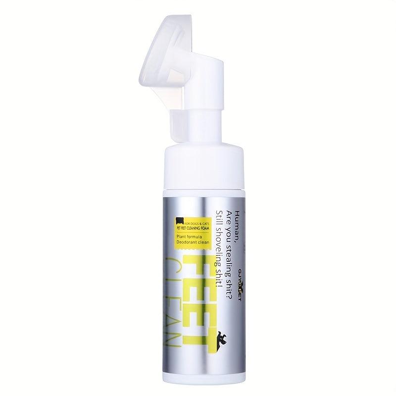 Pet Paw Cleaner Foam Brush Odor Control Wash