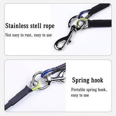 Adjustable Dog Grooming Leash No Sit Haunch Holder Wash Choker