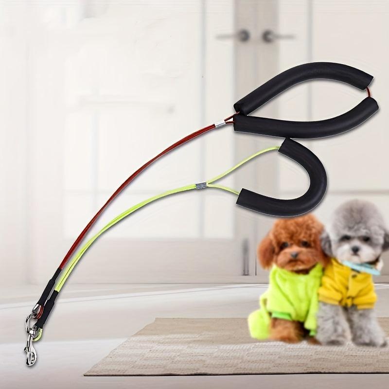 Adjustable Dog Grooming Leash No Sit Haunch Holder Wash Choker