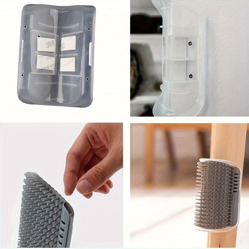 2 Pack Soft Cat Grooming Brush Face Scratcher for Cats
