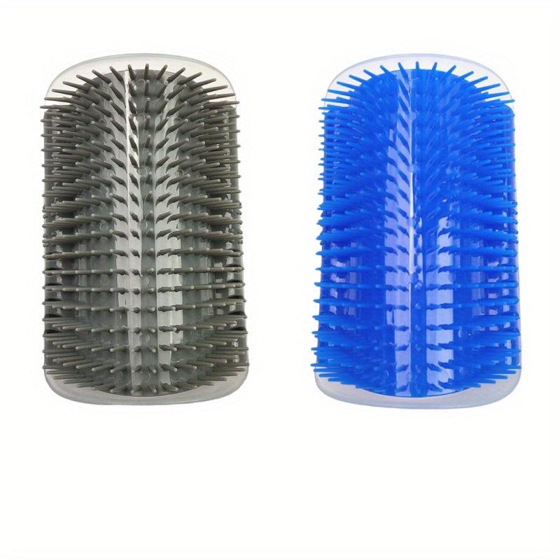 2 Pack Soft Cat Grooming Brush Face Scratcher for Cats