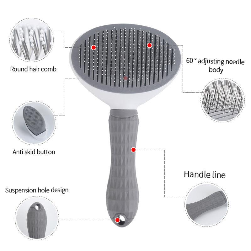 Pet Hair Removal Comb Undercoat Slicker Brush Dog Cat Grooming Tool