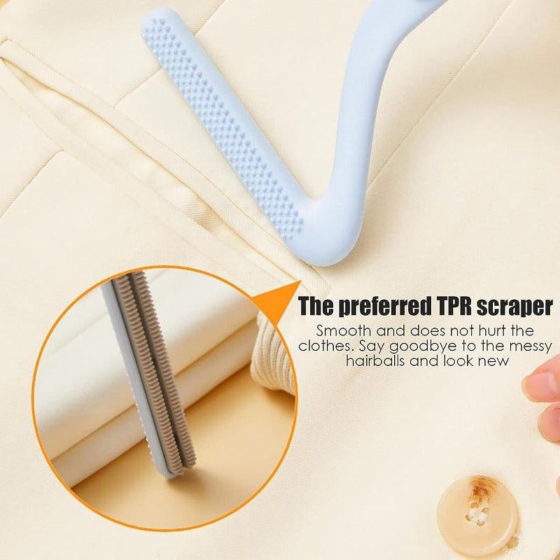 2 Pack Pet Hair Remover Lint Cleaner for Rugs Couch Carpet Scraper