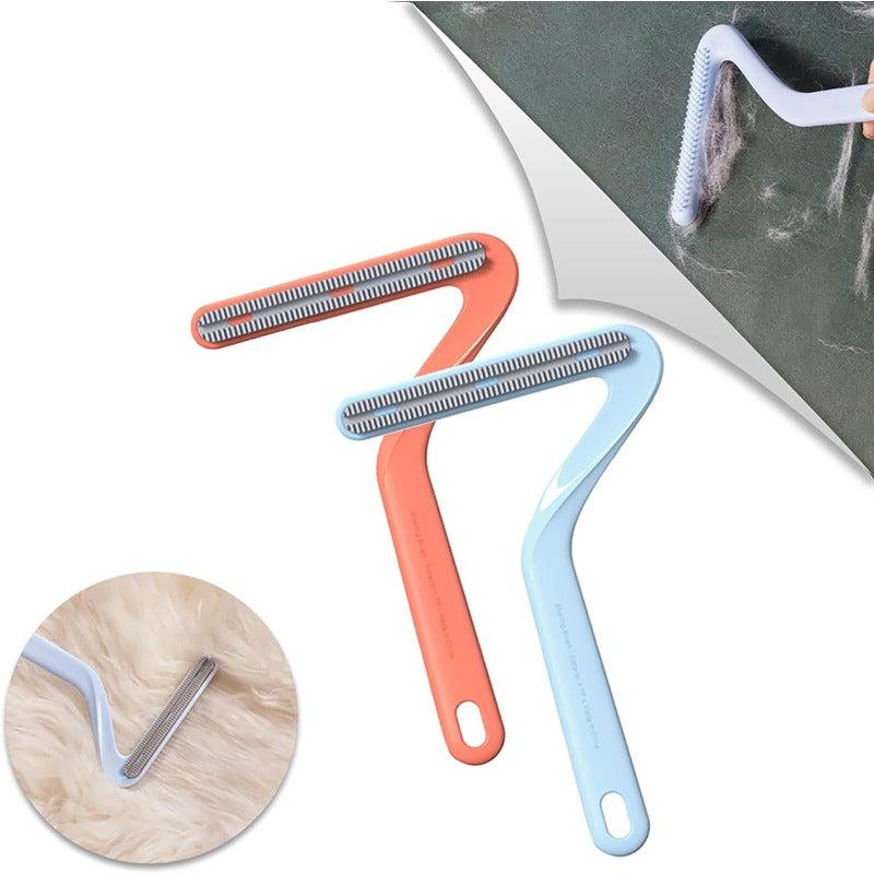 2 Pack Pet Hair Remover Lint Cleaner for Rugs Couch Carpet Scraper