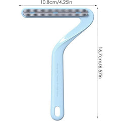 2 Pack Pet Hair Remover Lint Cleaner for Rugs Couch Carpet Scraper