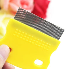 Stainless Steel Dog Eye Care Comb - Tear Stain Removal & Grooming Tool