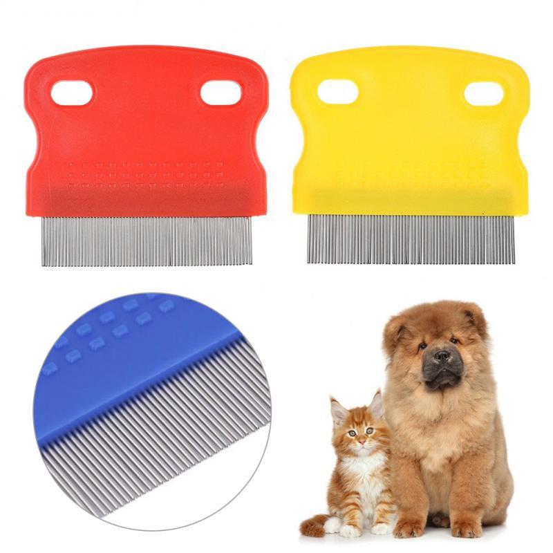 Stainless Steel Dog Eye Care Comb - Tear Stain Removal & Grooming Tool