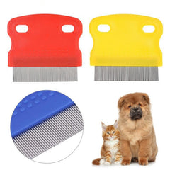 Stainless Steel Dog Eye Care Comb - Tear Stain Removal & Grooming Tool