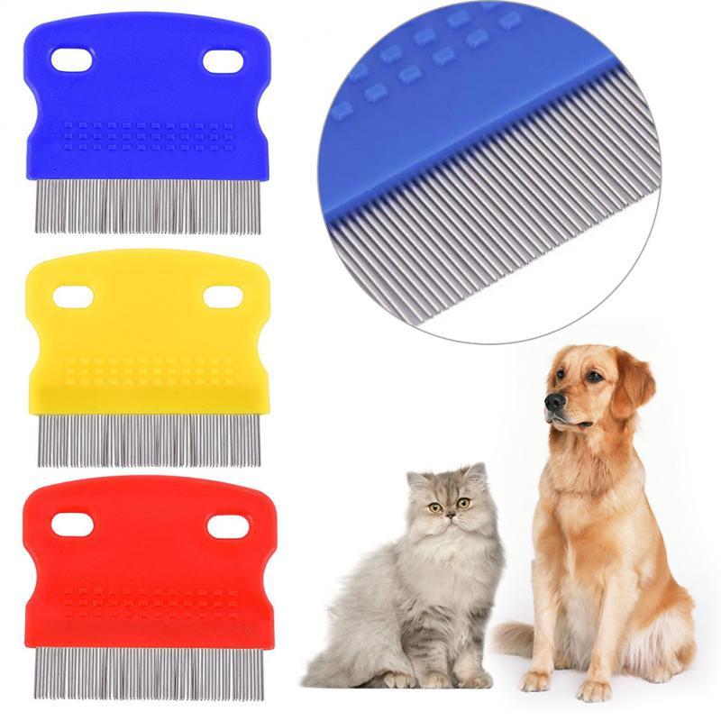 Stainless Steel Dog Eye Care Comb - Tear Stain Removal & Grooming Tool