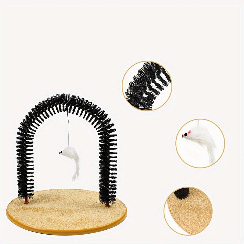 Cat Arch Self Groomer Cat Massager Toy Cat Hair Brush