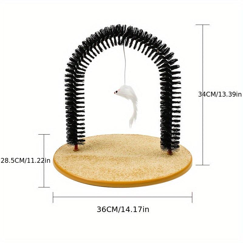 Cat Arch Self Groomer Cat Massager Toy Cat Hair Brush