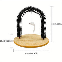 Cat Arch Self Groomer Cat Massager Toy Cat Hair Brush