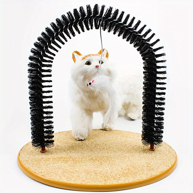 Cat Arch Self Groomer Cat Massager Toy Cat Hair Brush