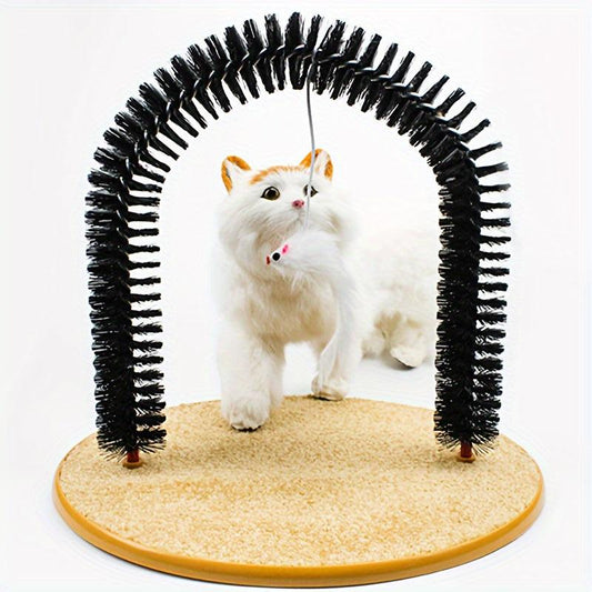Cat Arch Self Groomer Cat Massager Toy Cat Hair Brush