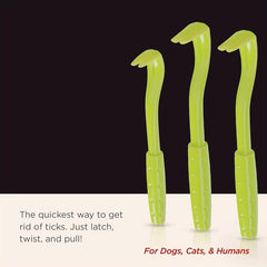 3pcs Pet Tick Extractor Removal Tool