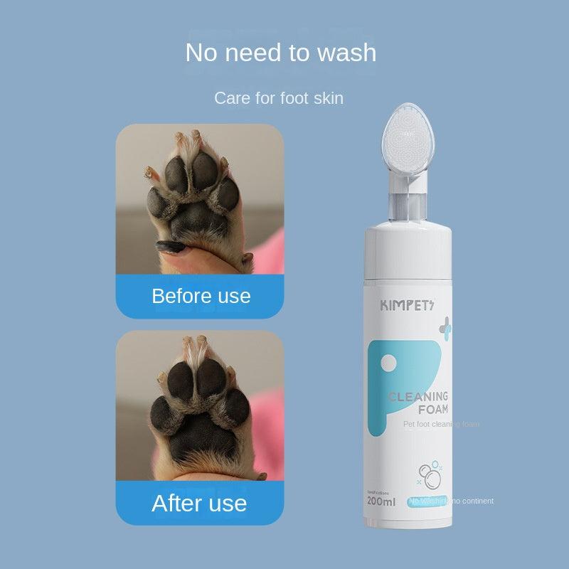 Pet Paw Cleaner Dry Cleaning Foam for Cats and Dogs