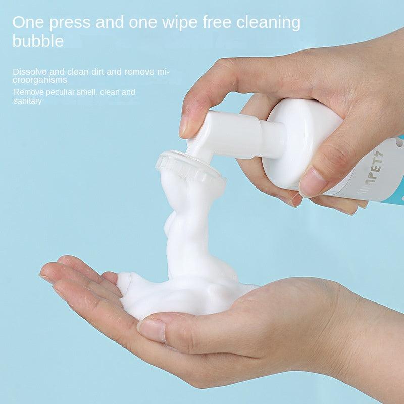 Pet Paw Cleaner Dry Cleaning Foam for Cats and Dogs