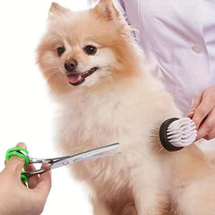 2Pcs Silicone Scissors Finger Rings Pet Shears Grips
