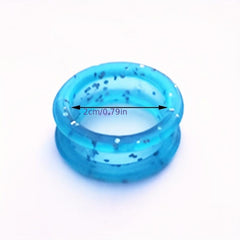2Pcs Silicone Scissors Finger Rings Pet Shears Grips