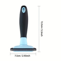Pet Deshedding Tool & Grooming Brush for Dogs & Cats