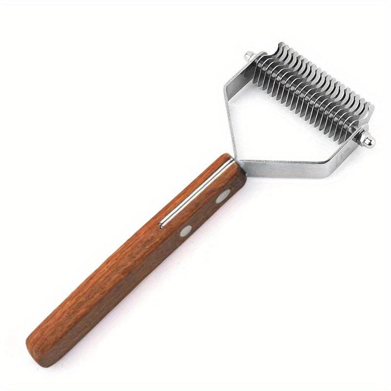 Dual Sided Slicker Pet Brush Dematting Dog Comb