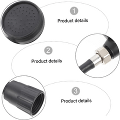 Portable Shower Head Handheld Hose for Hair Salon Sink Replacement