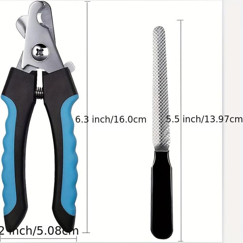 Durable Pet Nail Clippers for Dogs & Cats - Get the Perfect Trim!