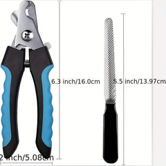 Durable Pet Nail Clippers for Dogs & Cats - Get the Perfect Trim!
