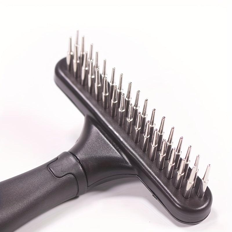 Pet Hair Removal Comb Rake Brush for Dog & Cat Grooming