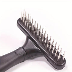Pet Hair Removal Comb Rake Brush for Dog & Cat Grooming