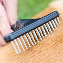 Pet Hair Removal Comb Rake Brush for Dog & Cat Grooming