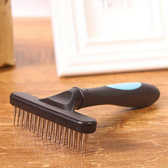Pet Hair Removal Comb Rake Brush for Dog & Cat Grooming