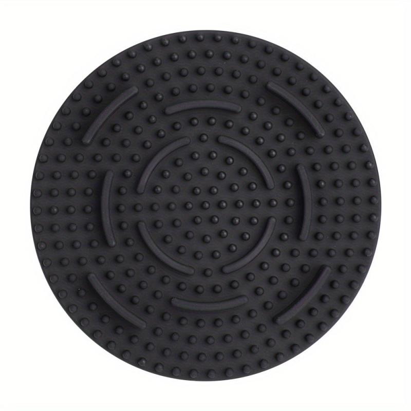 2pcs Round Soft Silicone Pet Slow Feeder