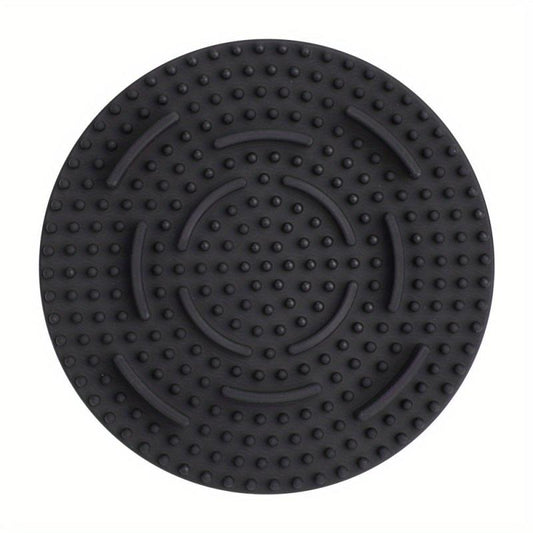 2pcs Round Soft Silicone Pet Slow Feeder