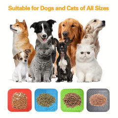 Dog Licking Mat Slow Feeder for Healthy Digestion