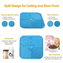 Dog Licking Mat Slow Feeder for Healthy Digestion