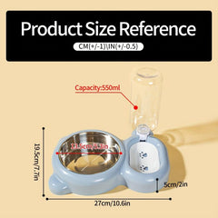 Automatic Pet Feeder Food & Water Dispenser for Cats & Dogs