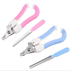 Stainless Steel Nail Clipper Set for Pets