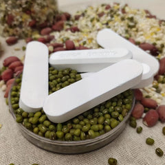 4pcs Pet Food Diatomite Desiccant Storage Bucket Vacuum Seal Dehumidification