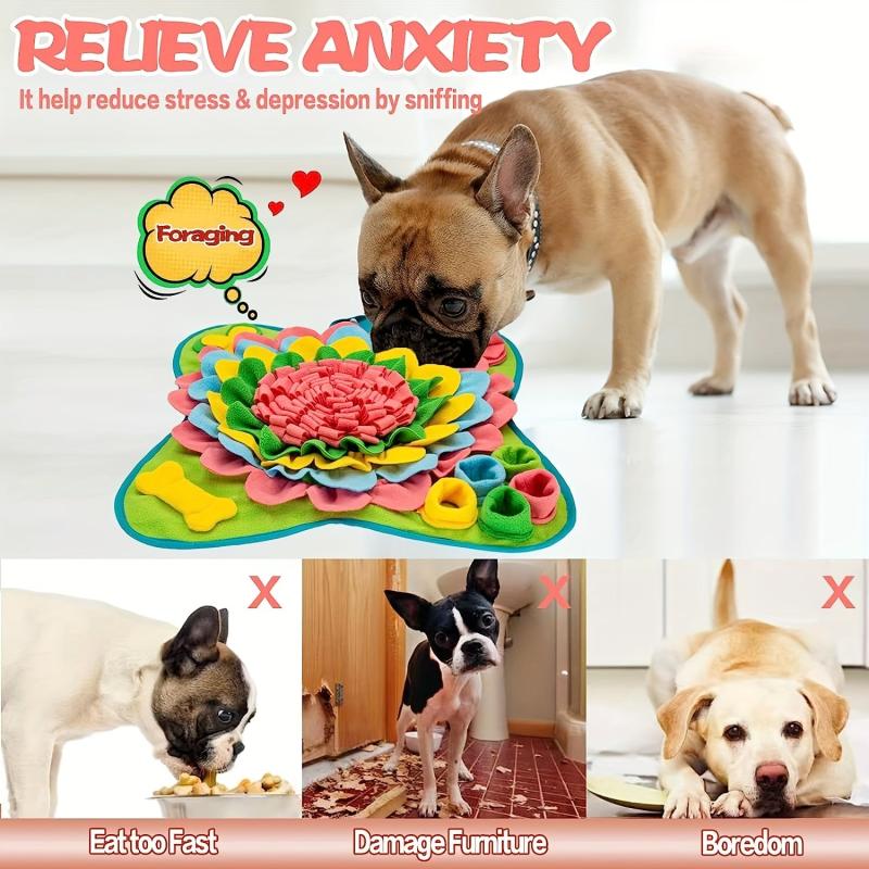 Sunflower Dog Snuffle Mat Slow Feeding Toy