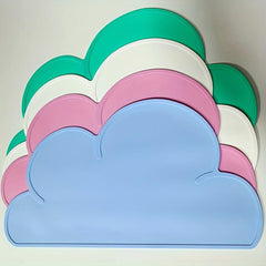 Cloud Silicone Pet Placemat for Dog & Cat Leak Proof Water Prof Cat Feeding Mat