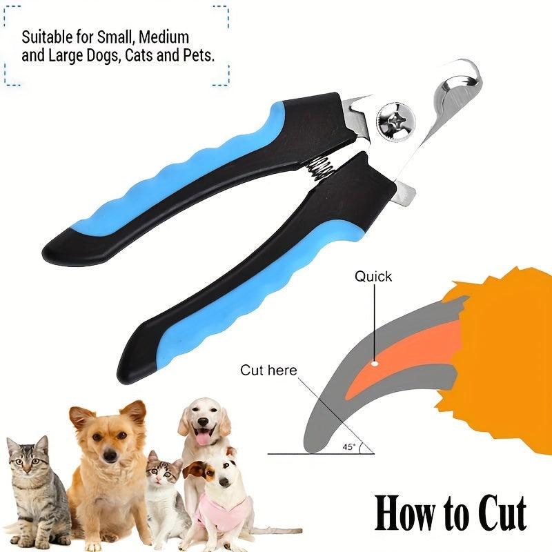 Pet Nail Clippers & Trimmer for Cat & Dog Grooming Tool