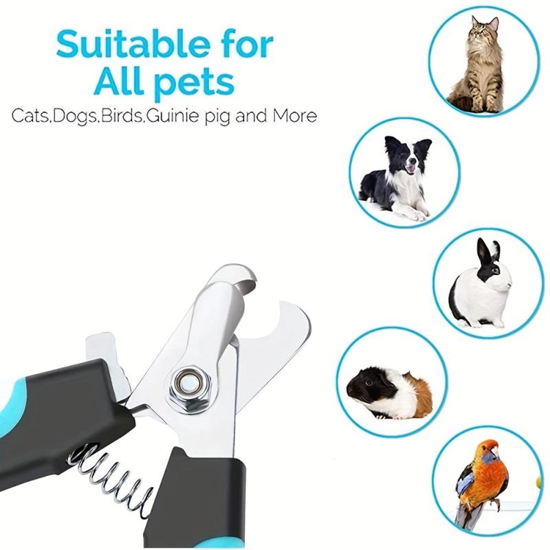Pet Nail Clippers & Trimmer for Cat & Dog Grooming Tool