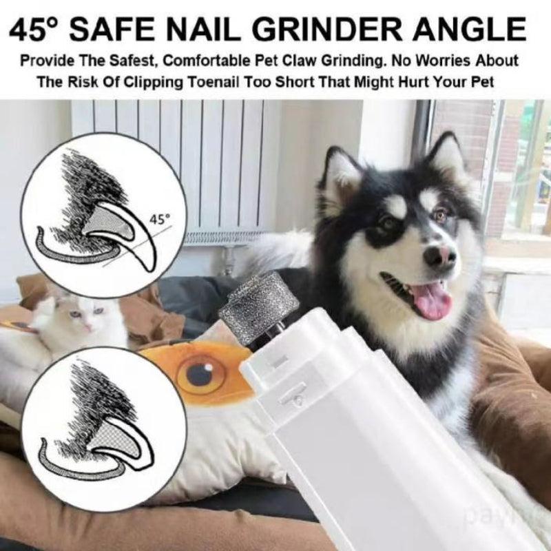 Pet Nail Grinder for Dogs & Cats - Grooming Tool for Paws