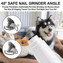 Pet Nail Grinder for Dogs & Cats - Grooming Tool for Paws