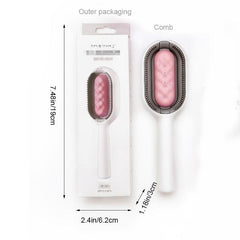 4-in-1 Pet Grooming Comb with Water Tank, Double Sided Hair Removal Brush